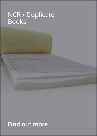 NCR / Duplicate Books                Find out more