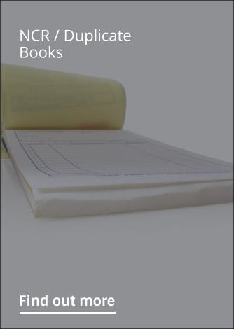 NCR / Duplicate Books                Find out more
