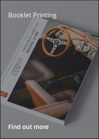 Booklet Printing                Find out more