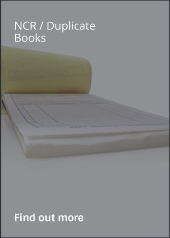 NCR / Duplicate Books                Find out more