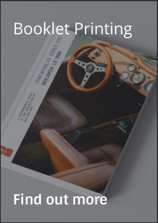 Booklet Printing                Find out more